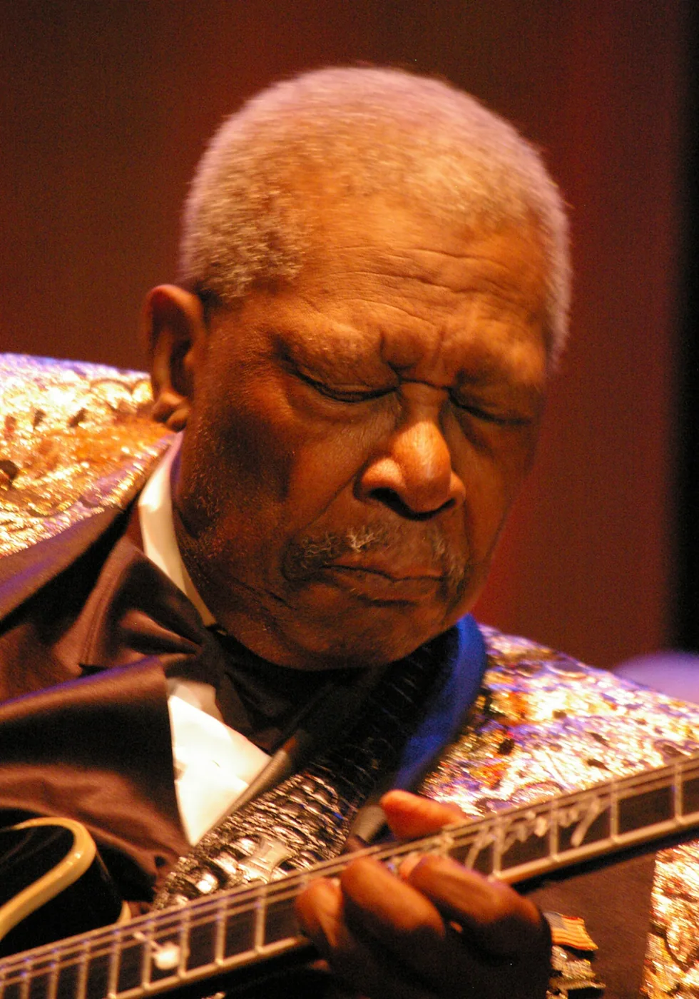 B.B. King performing live