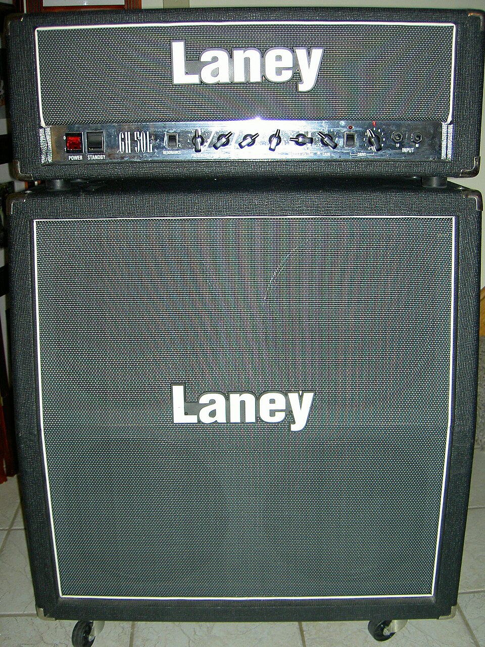 Laney amplifier (illustrative)