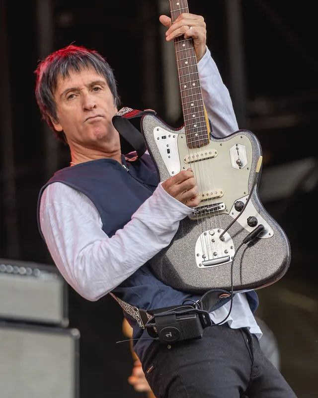 Johnny Marr performing live