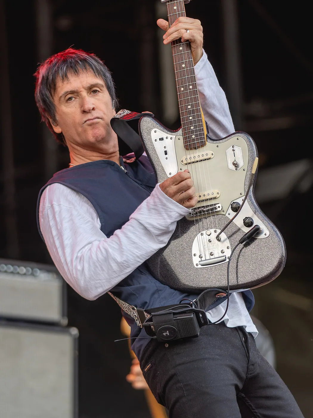 Johnny Marr performing live