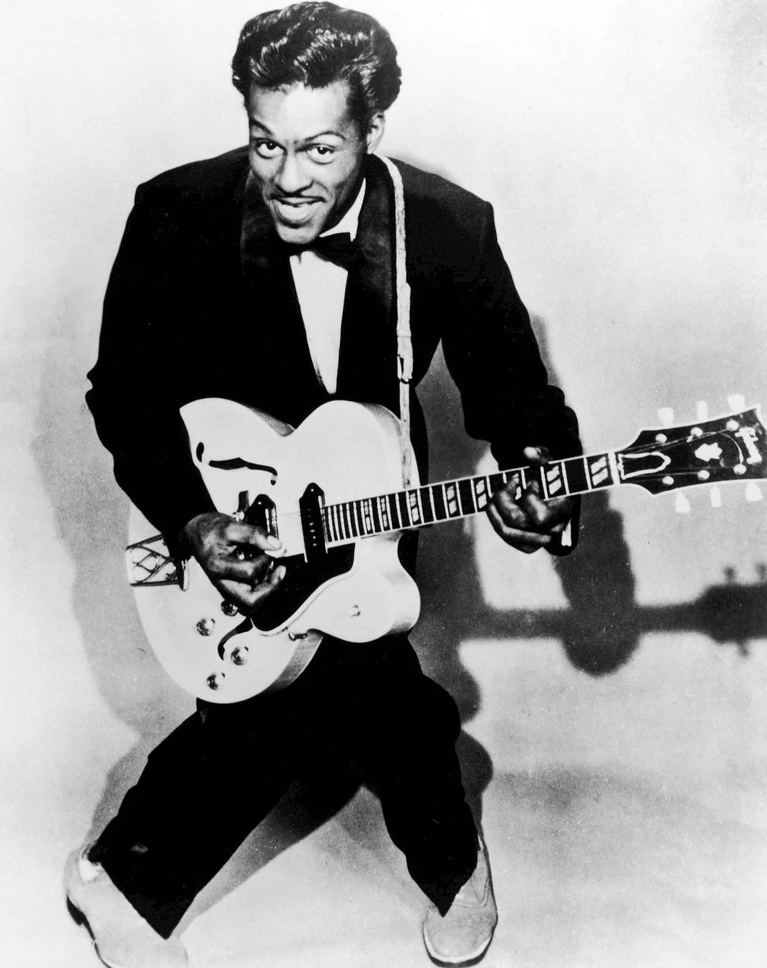 Chuck Berry performing live