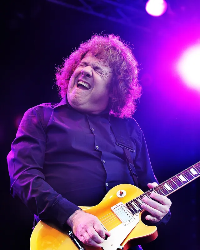 Gary Moore performing live