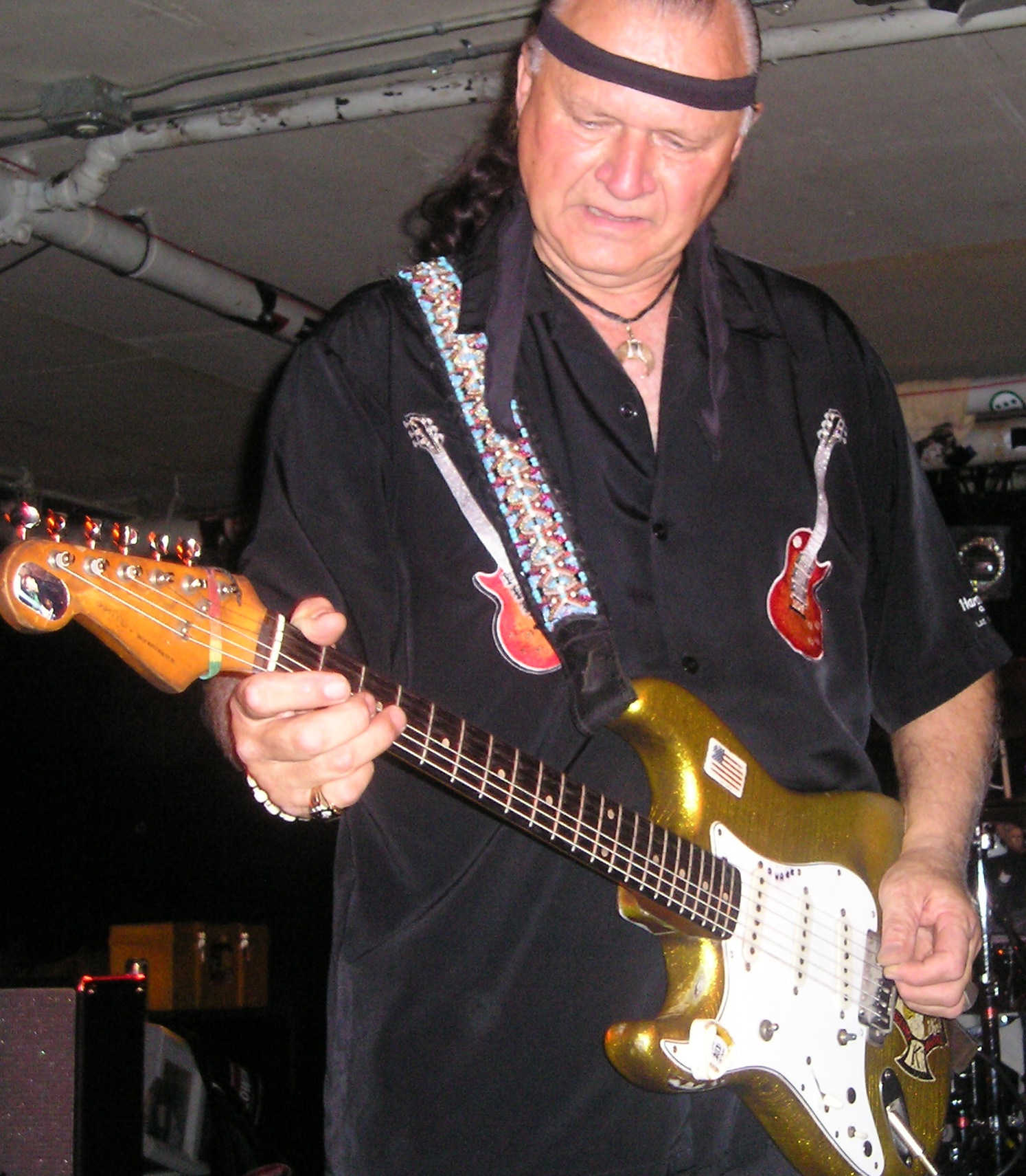 Dick Dale portrait, Cambridge, May 2005