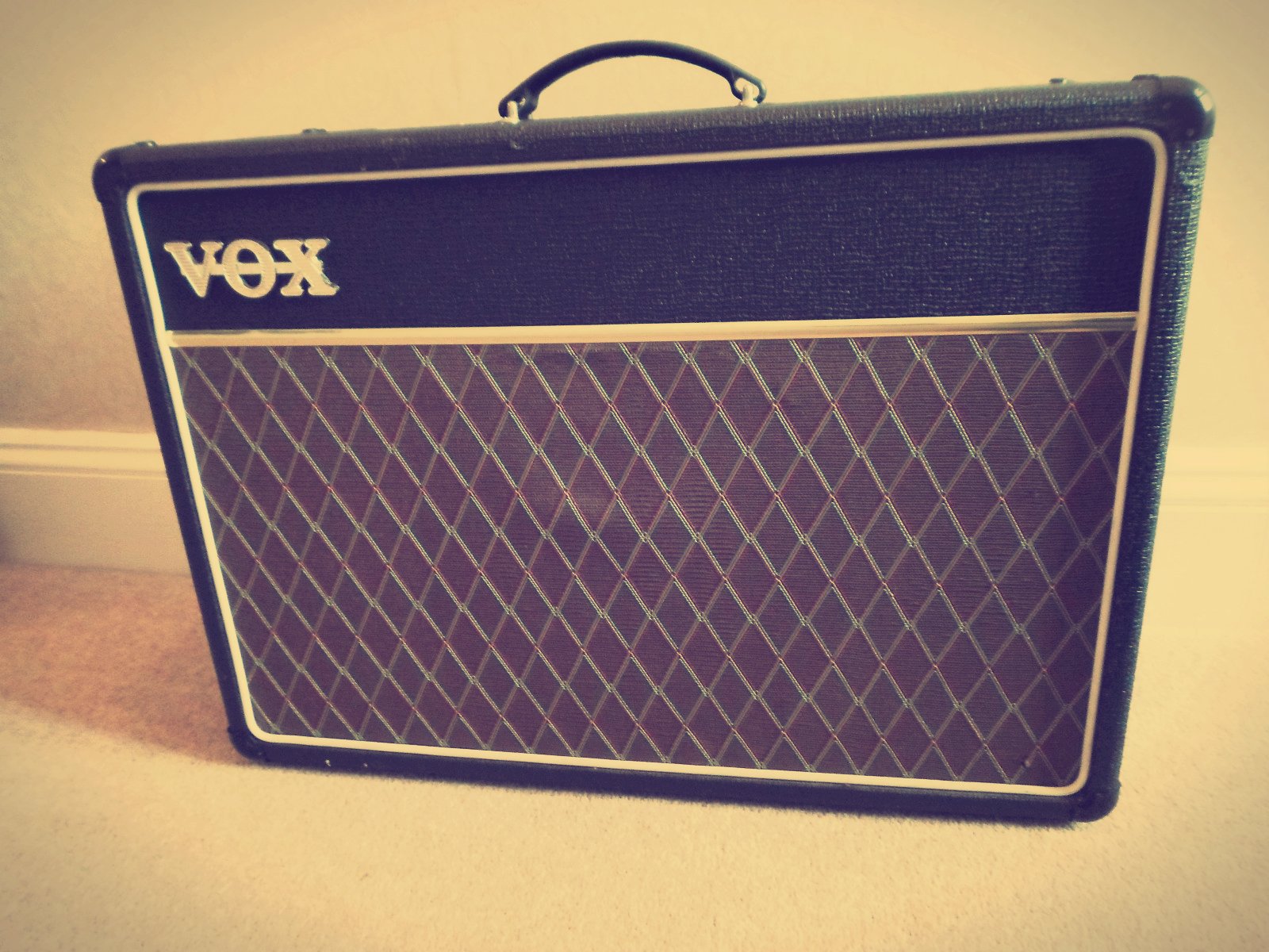 Cream Vox AC15 combo amplifier