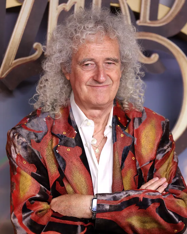 Brian May performing live