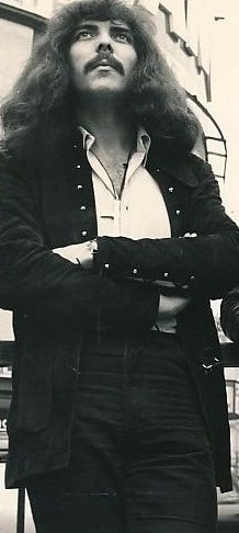Tony Iommi from a 1970 Black Sabbath Vertigo promo