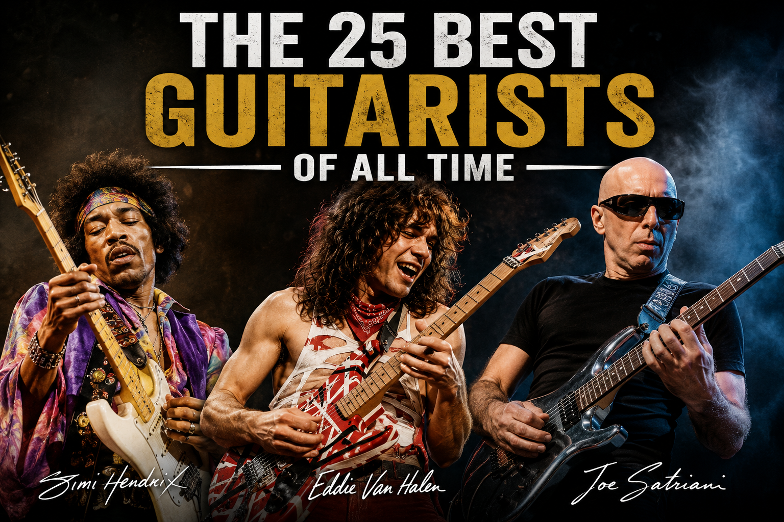 The 25 Most Influential Guitarists of All Time (Ranked)