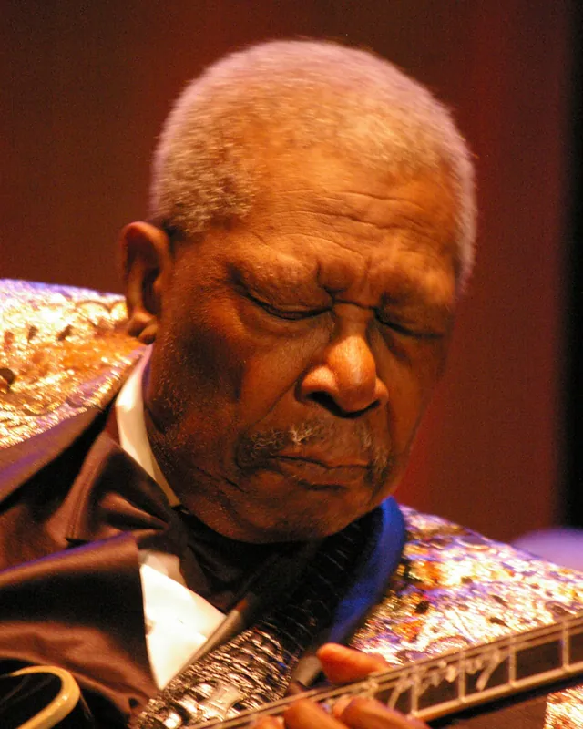B.B. King performing live