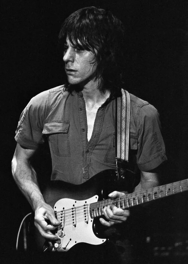 Jeff Beck performing live