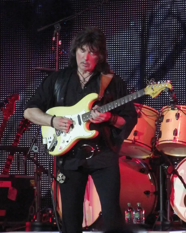 Ritchie Blackmore performing live