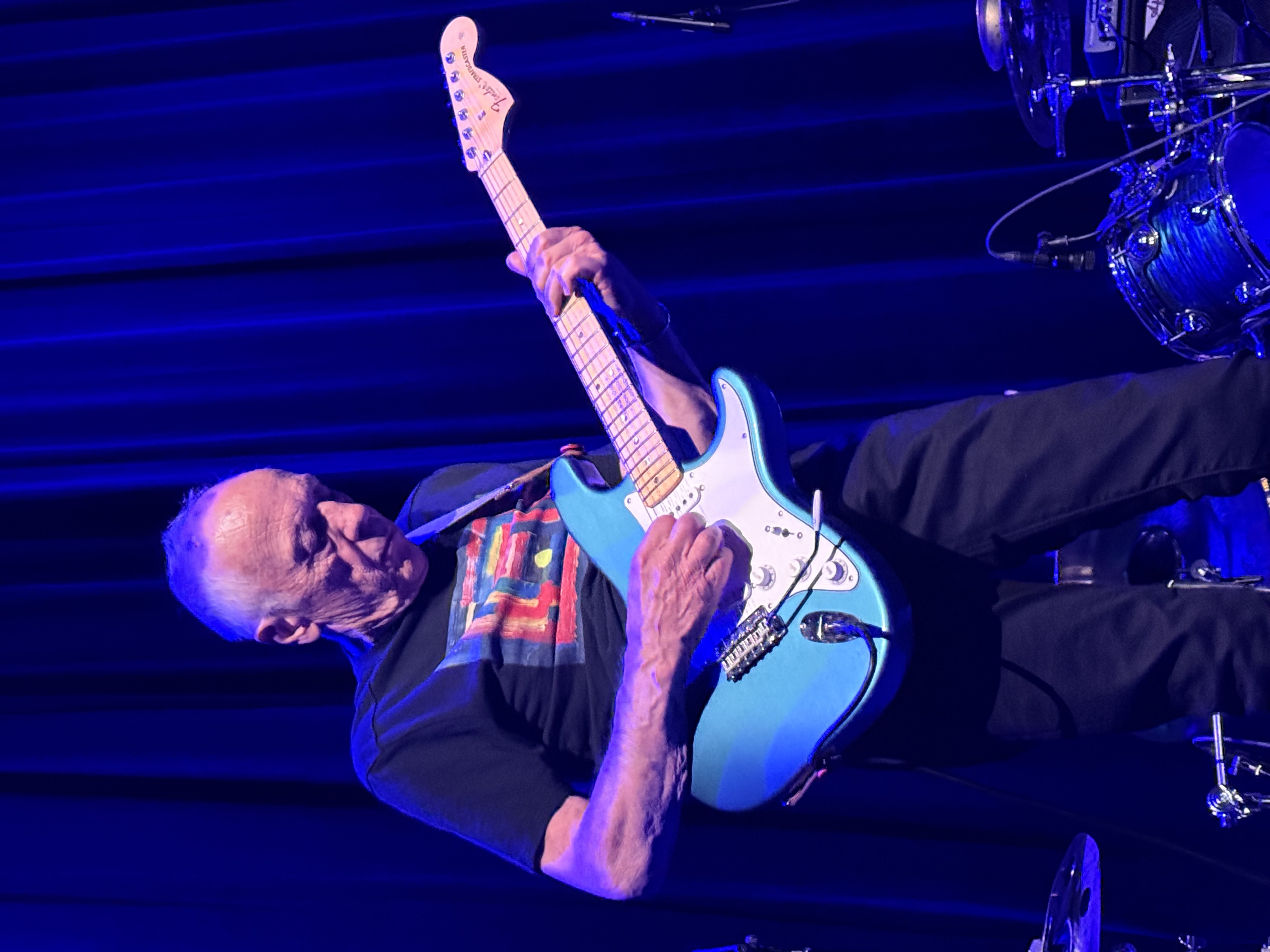 Robin Trower performing at the Pantages Theatre in Tacoma on September 19, 2025