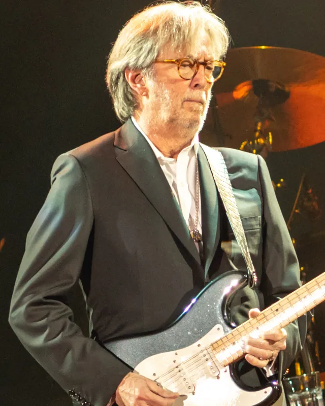 Eric Clapton performing live