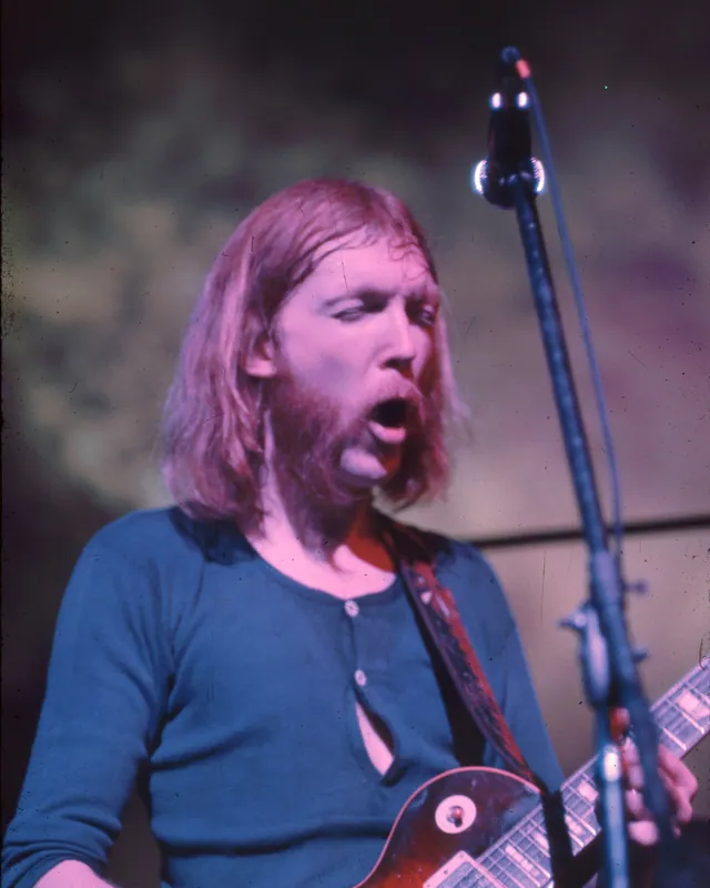 Duane Allman performing live