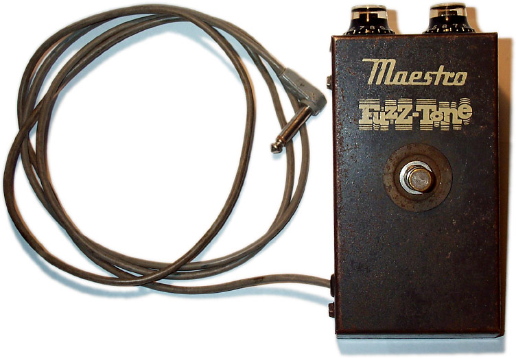 A 1966 Maestro Fuzz-Tone FZ-1A pedal