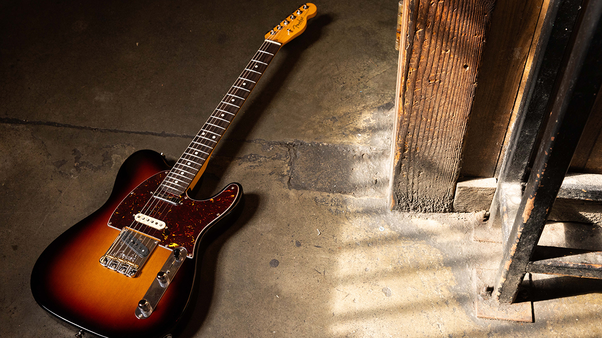 American Professional Telecaster in an official Fender studio photograph