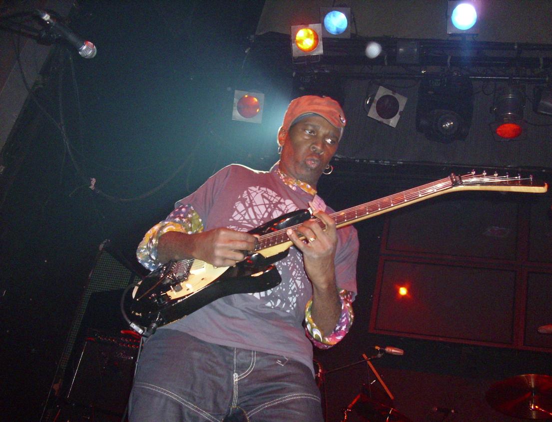 Vernon Reid of Living Colour performing in Madrid in 2008