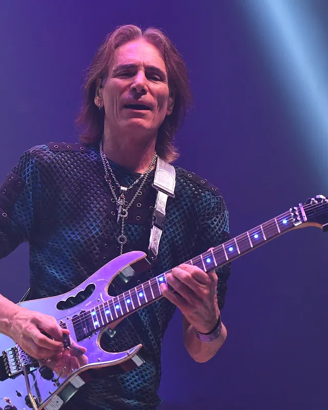 Steve Vai performing live
