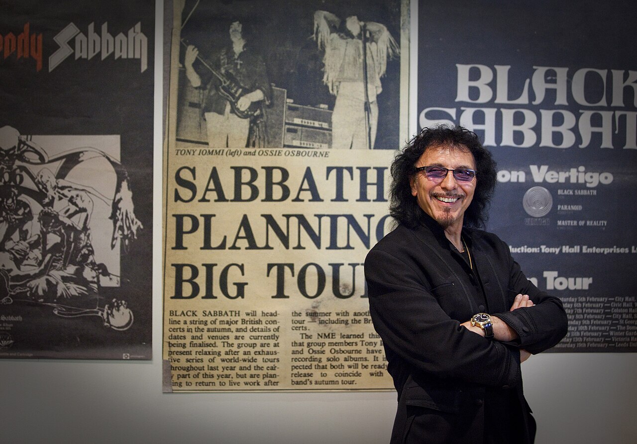 Tony Iommi at Birmingham's Home of Metal exhibition, 2011