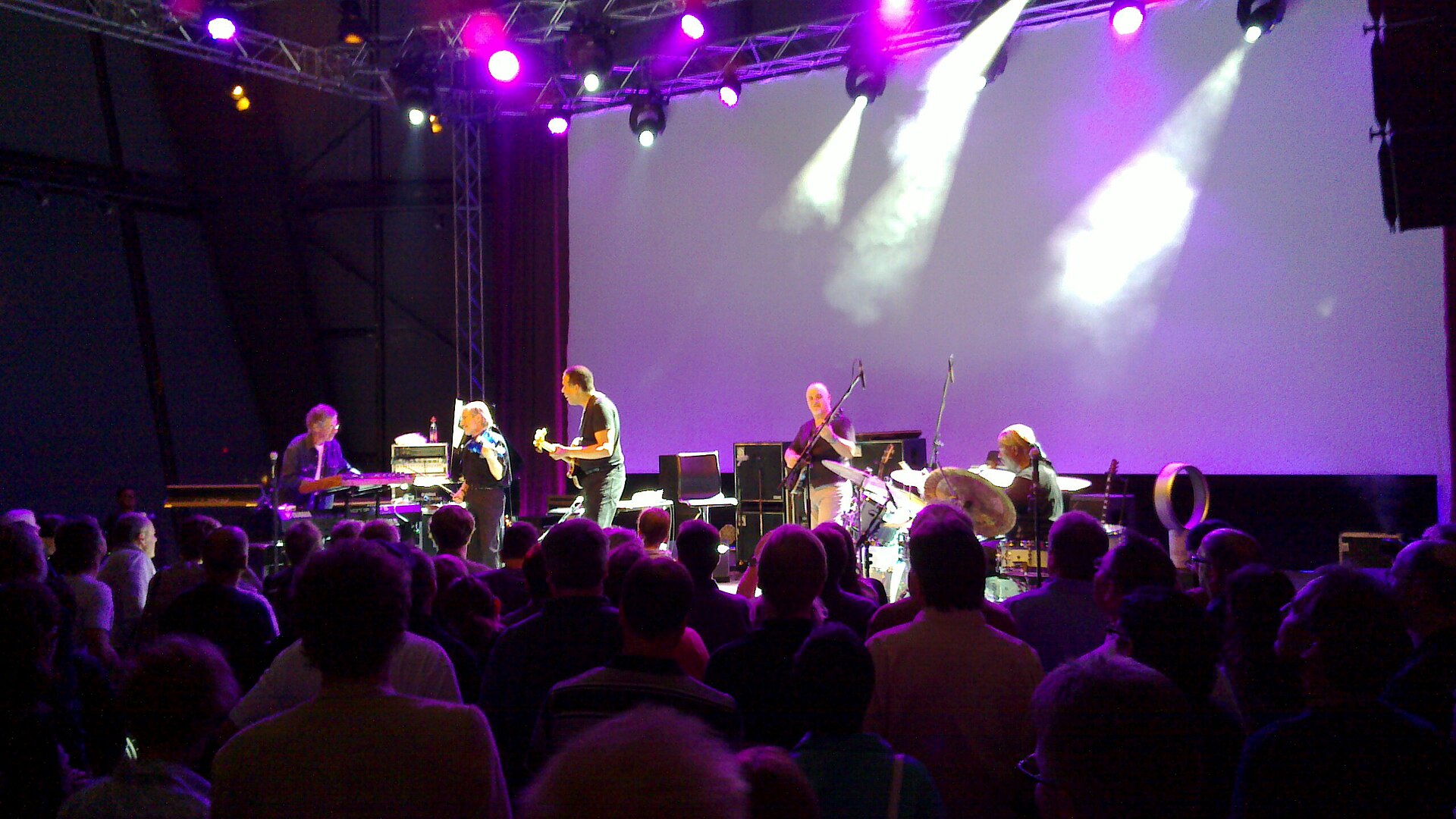 Return to Forever IV on stage in Neckarsulm, Germany, July 3, 2011.