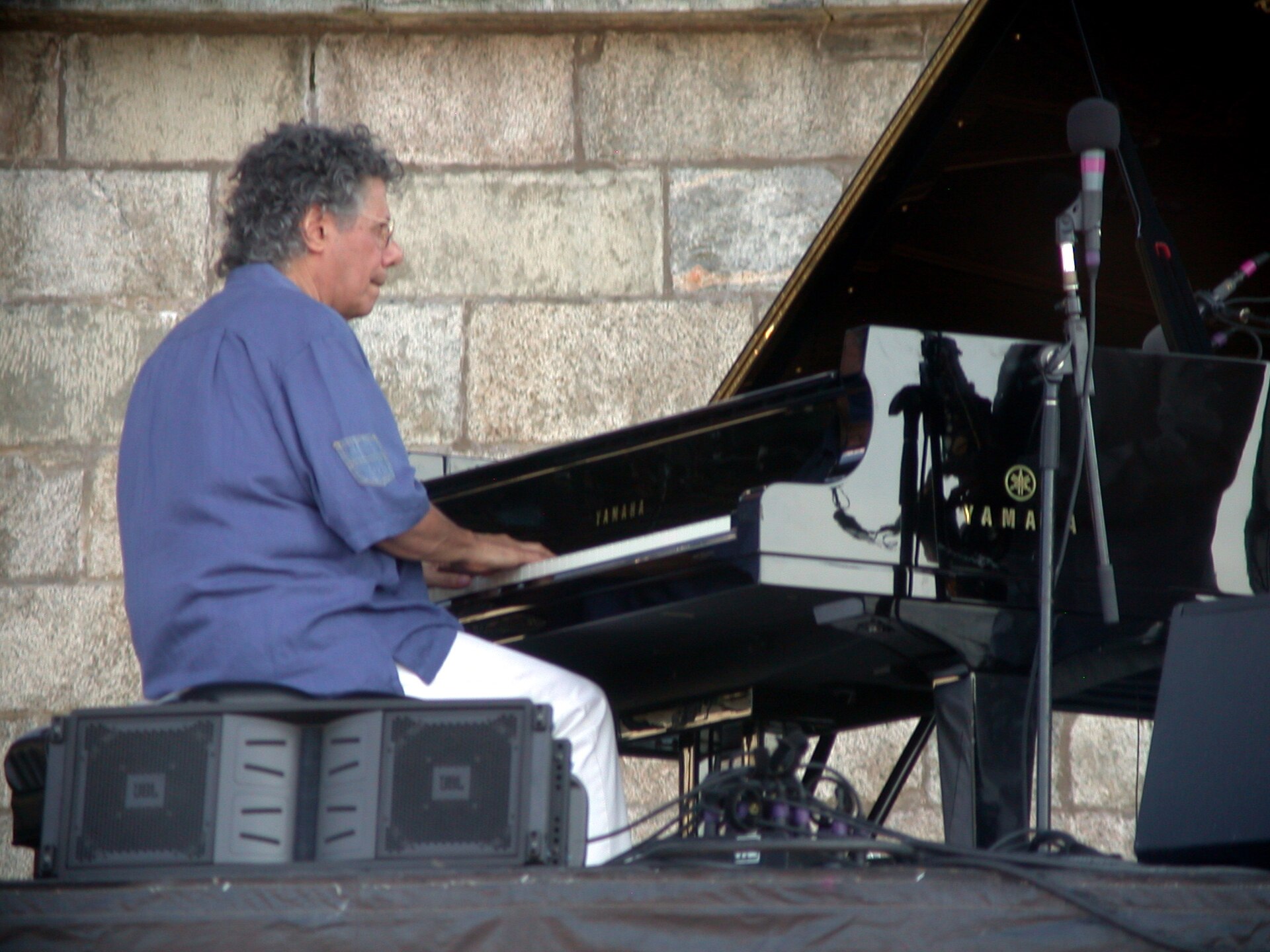 Chick Corea at the Newport Jazz Festival, August 2010. Corea died on February 9, 2021.