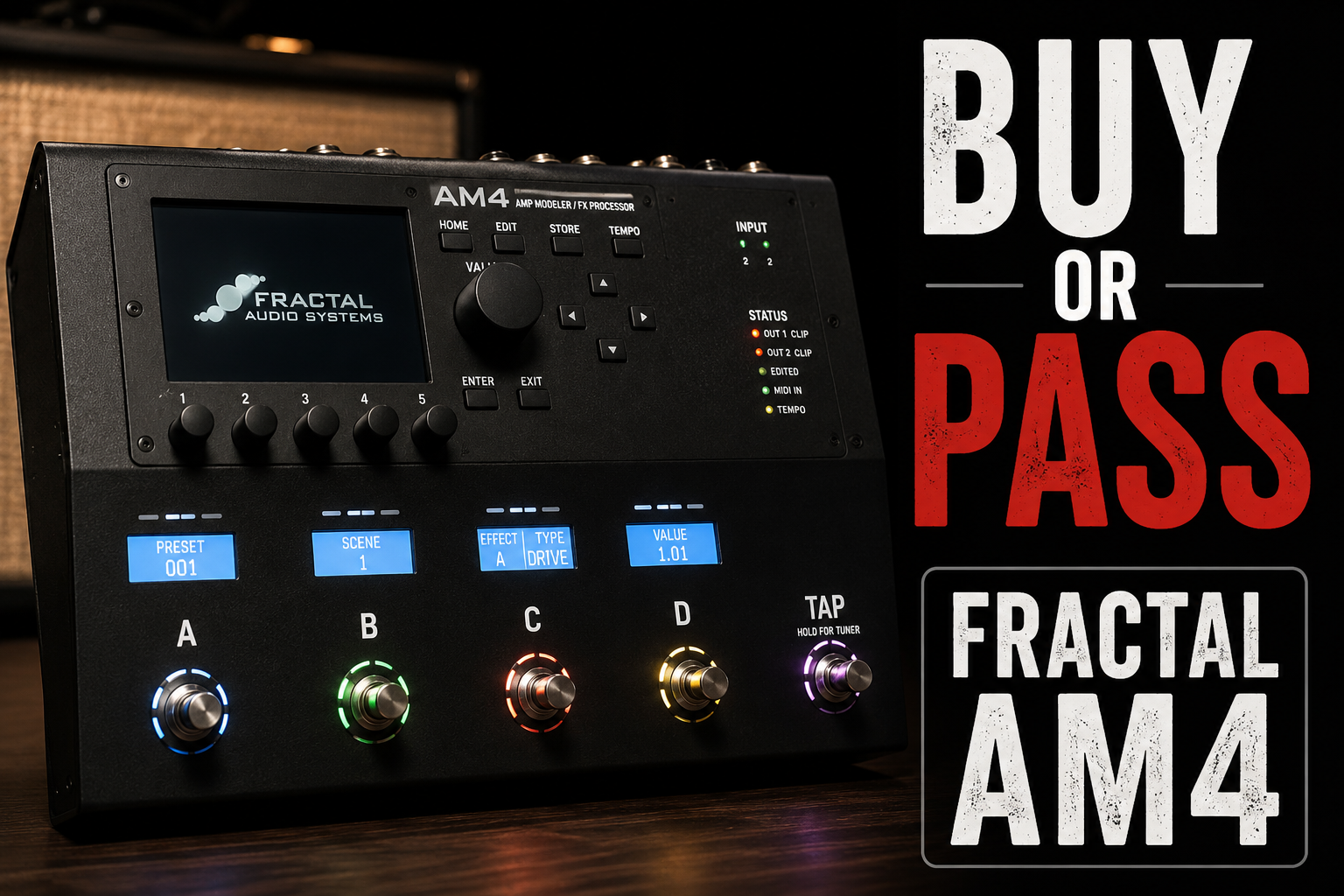 Fractal AM4 Review: Is It the Ultimate Guitar Rig for Players Who Refuse to Compromise?