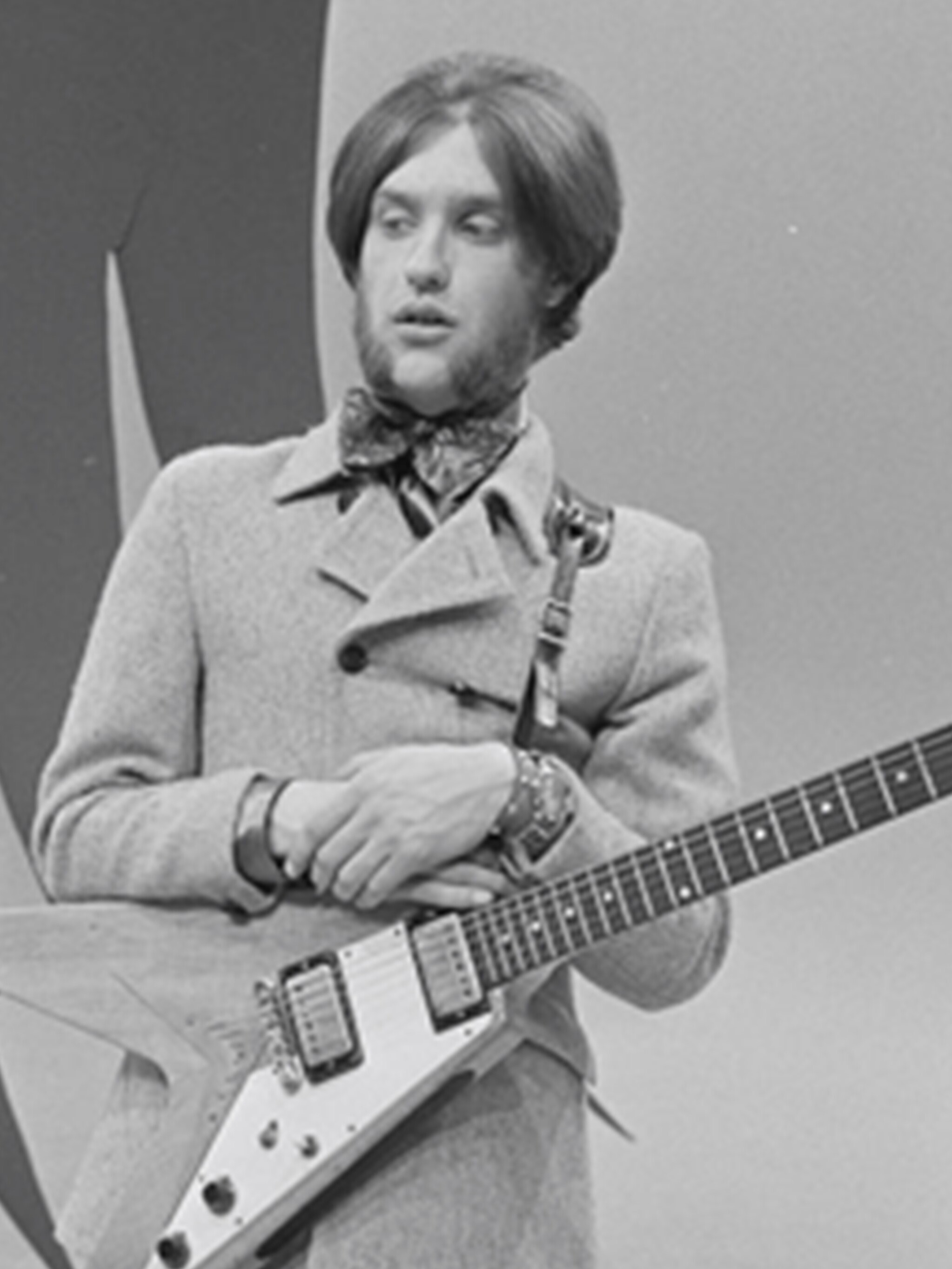 Dave Davies on Dutch TV's Fanclub, 1967