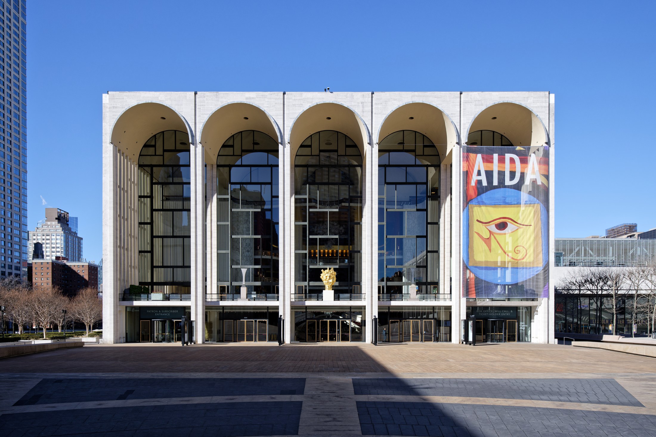 Metropolitan Opera House at Lincoln Center in New York City