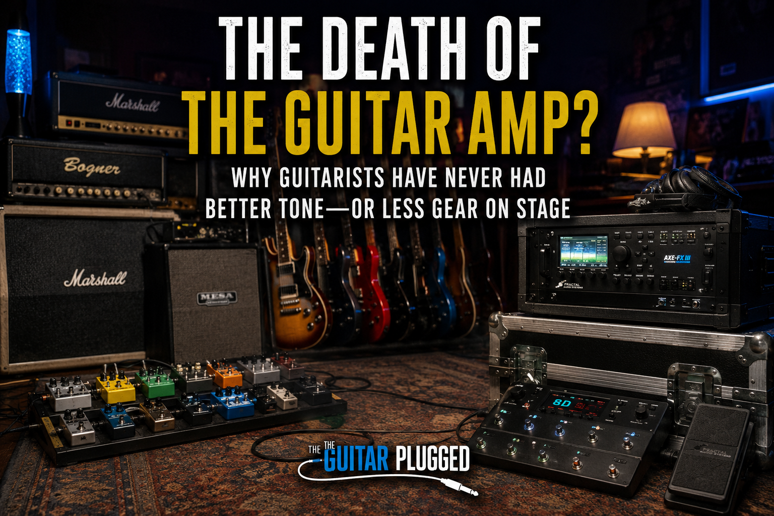The Disappearing Guitar Rig: Are We Witnessing the Death of the Guitar Amp?