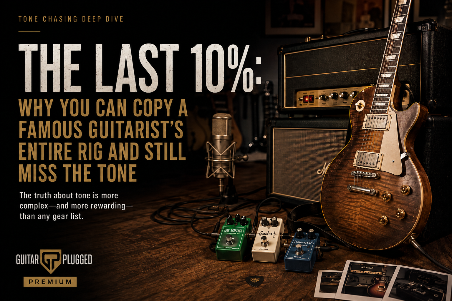 The Last 10%: Why You Can Copy a Famous Guitarist’s Entire Rig and Still Miss the Tone