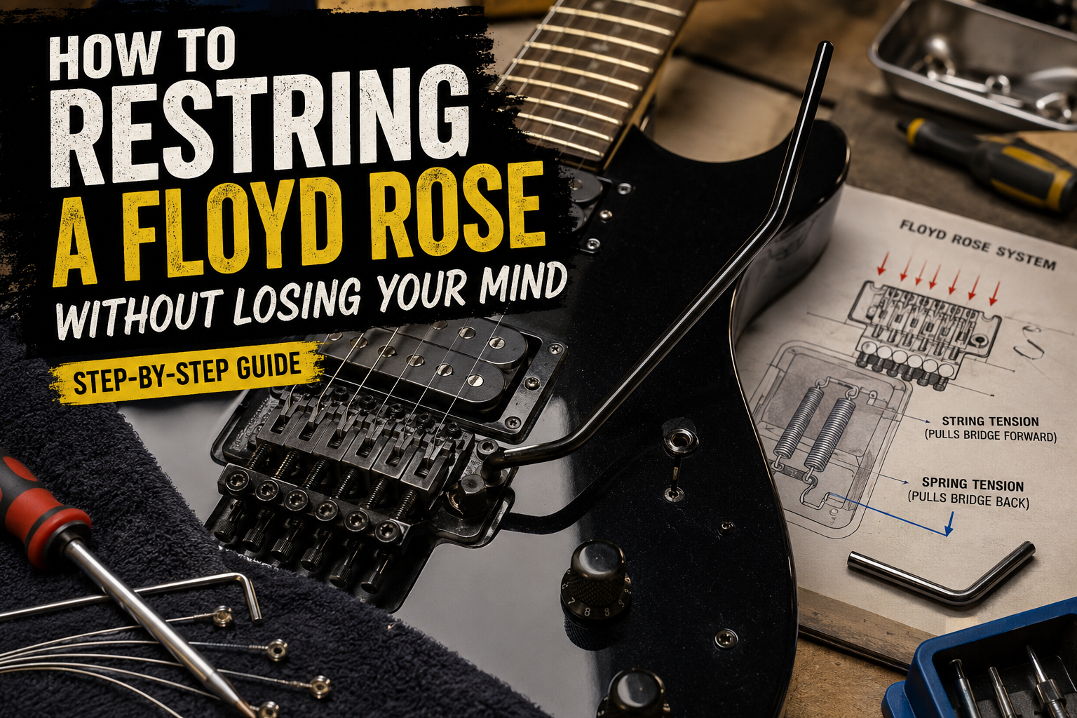 How to Restring a Floyd Rose Without Losing Your Mind