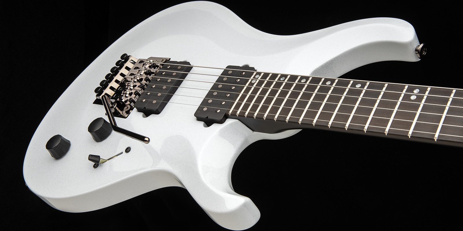PRS Tekton Floyd in White Holoflake