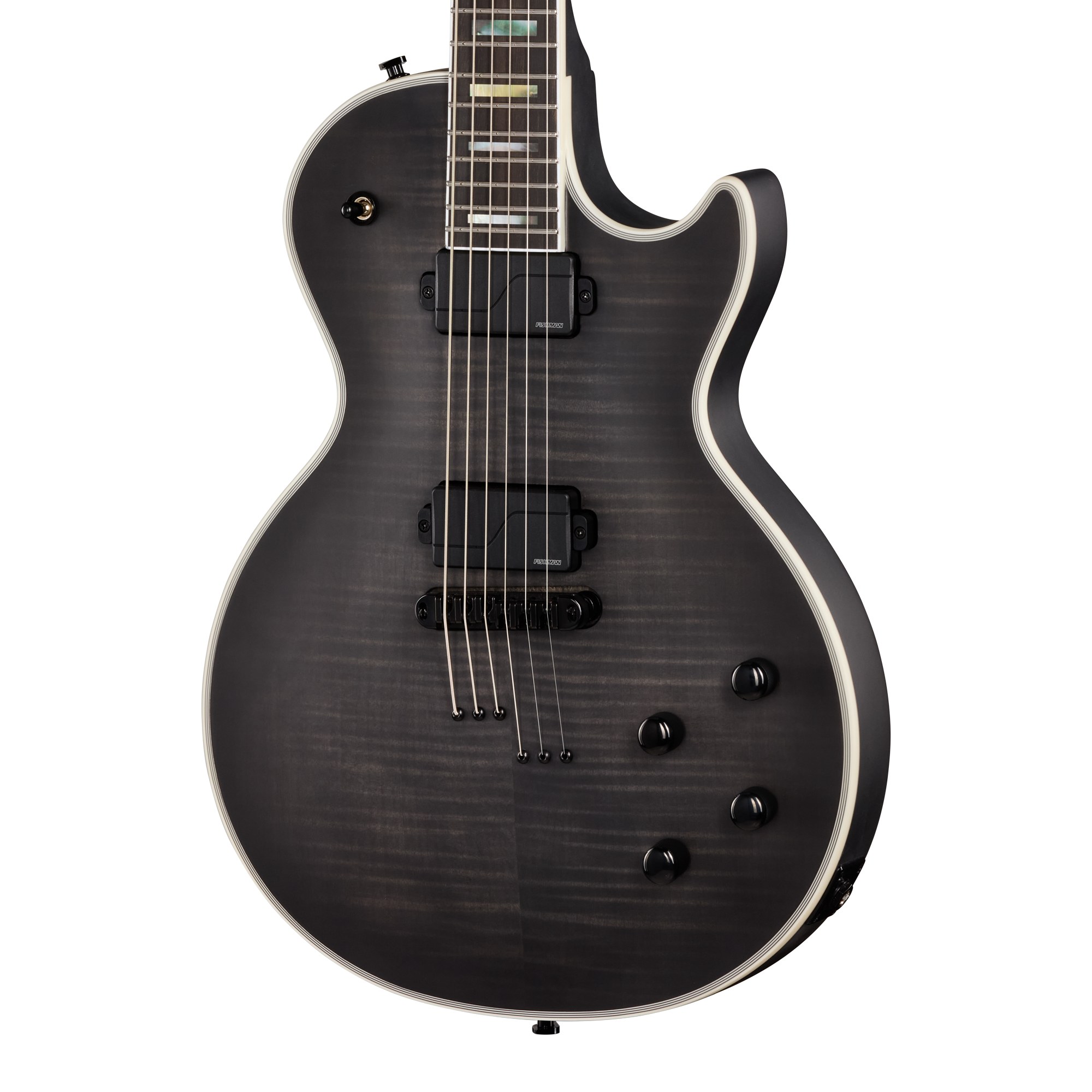 Epiphone Prophecy Les Paul Baritone in Obsidian Storm Satin