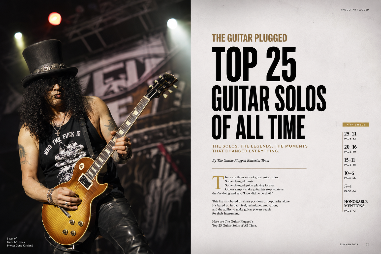 The Guitar Plugged Top 25 Guitar Solos of All Time