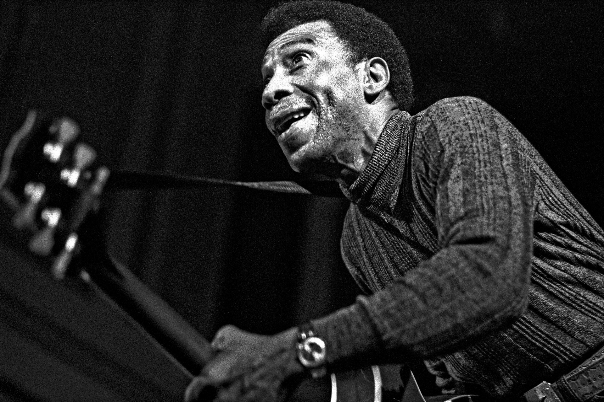 T-Bone Walker performing in Hamburg in 1972