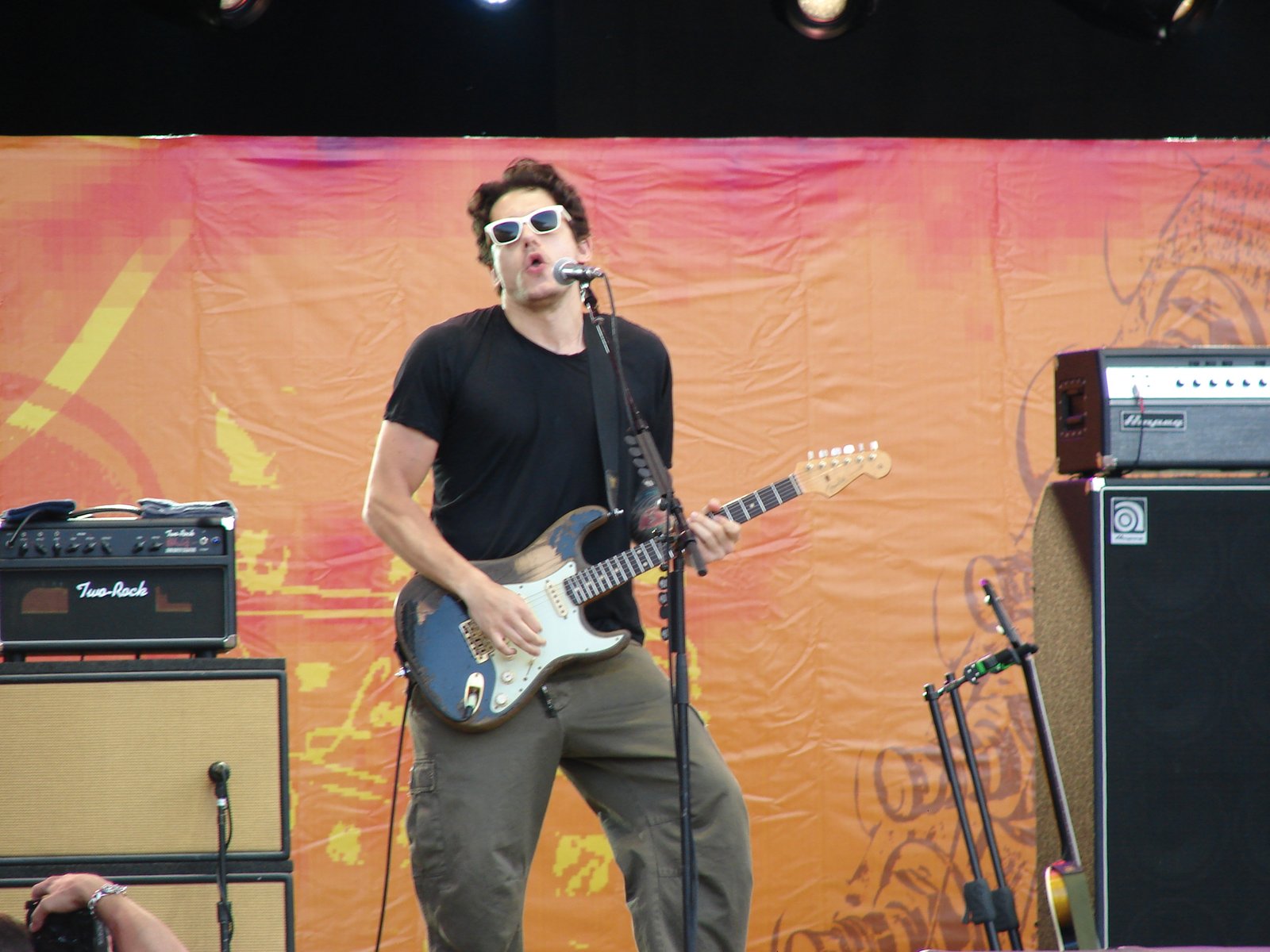 John Mayer, seen here in 2009, joined Susan Tedeschi on "I've Got Dreams to Remember" at the birthday show.