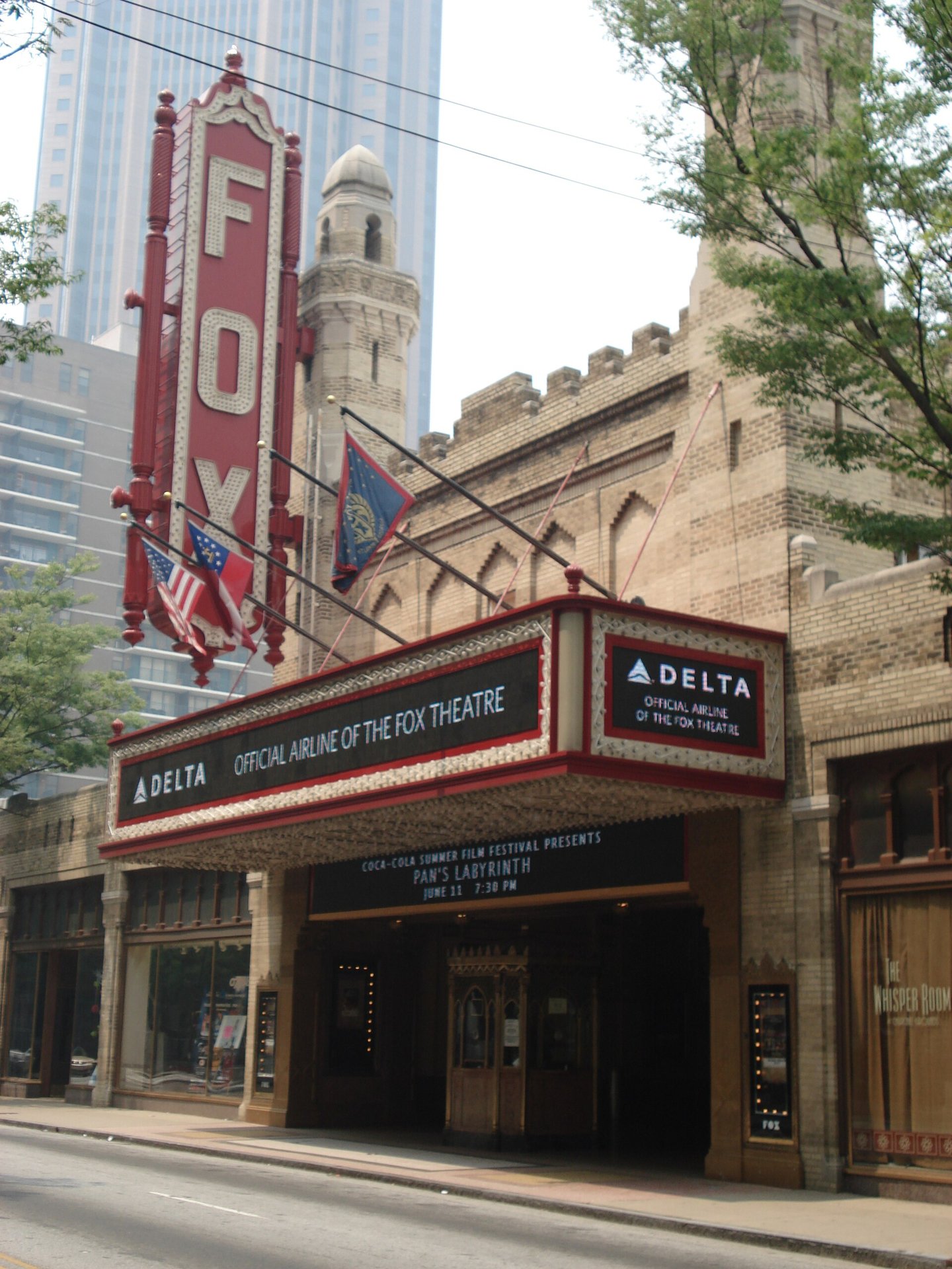 The Fox Theatre in Atlanta, where *One More from the Road* was recorded in July 1976.