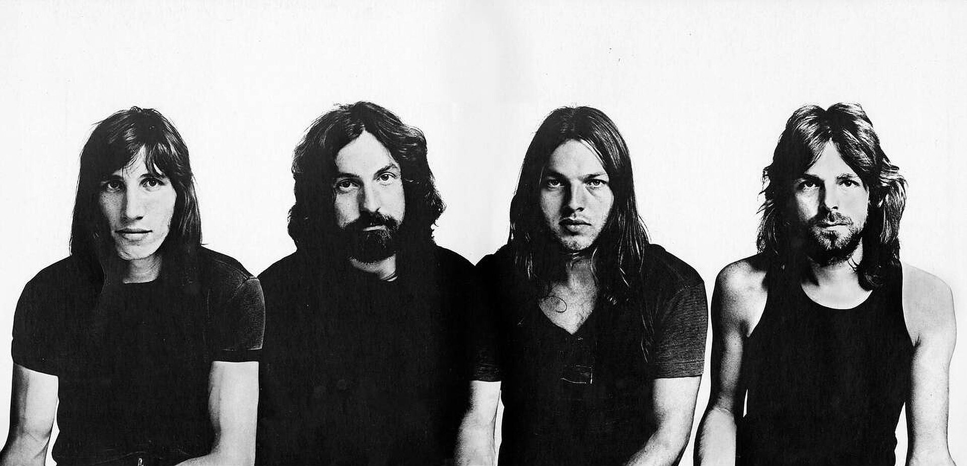 Pink Floyd in a 1971 Capitol Records trade ad for Meddle