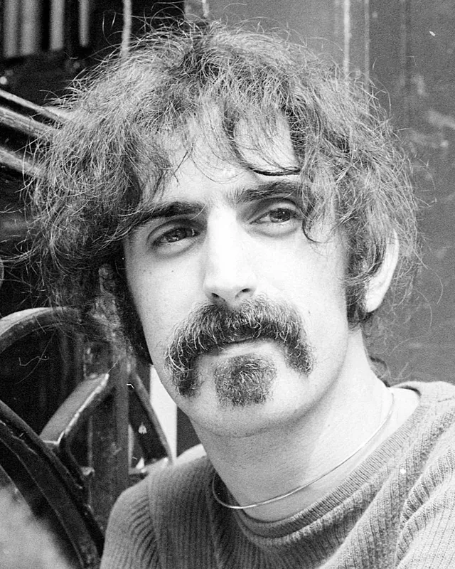 Frank Zappa performing live