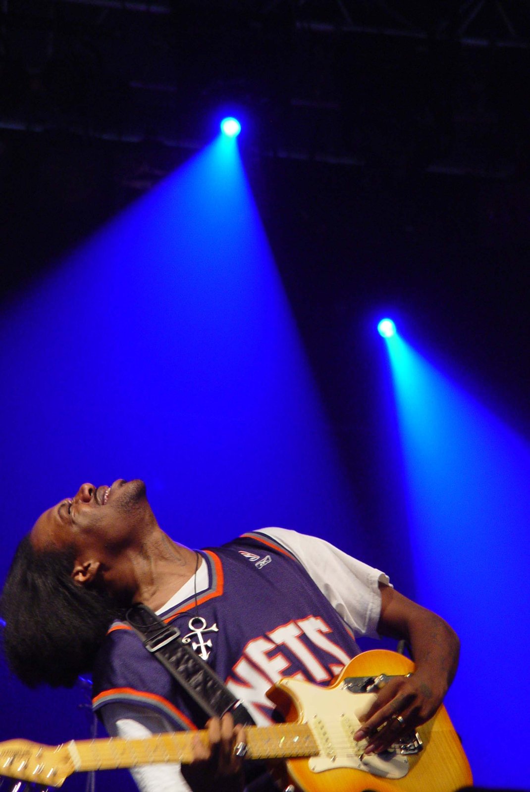 Eric Gales, pictured in 2006, teamed up with Bonamassa on Jimmy Reed's "Baby What You Want Me to Do."