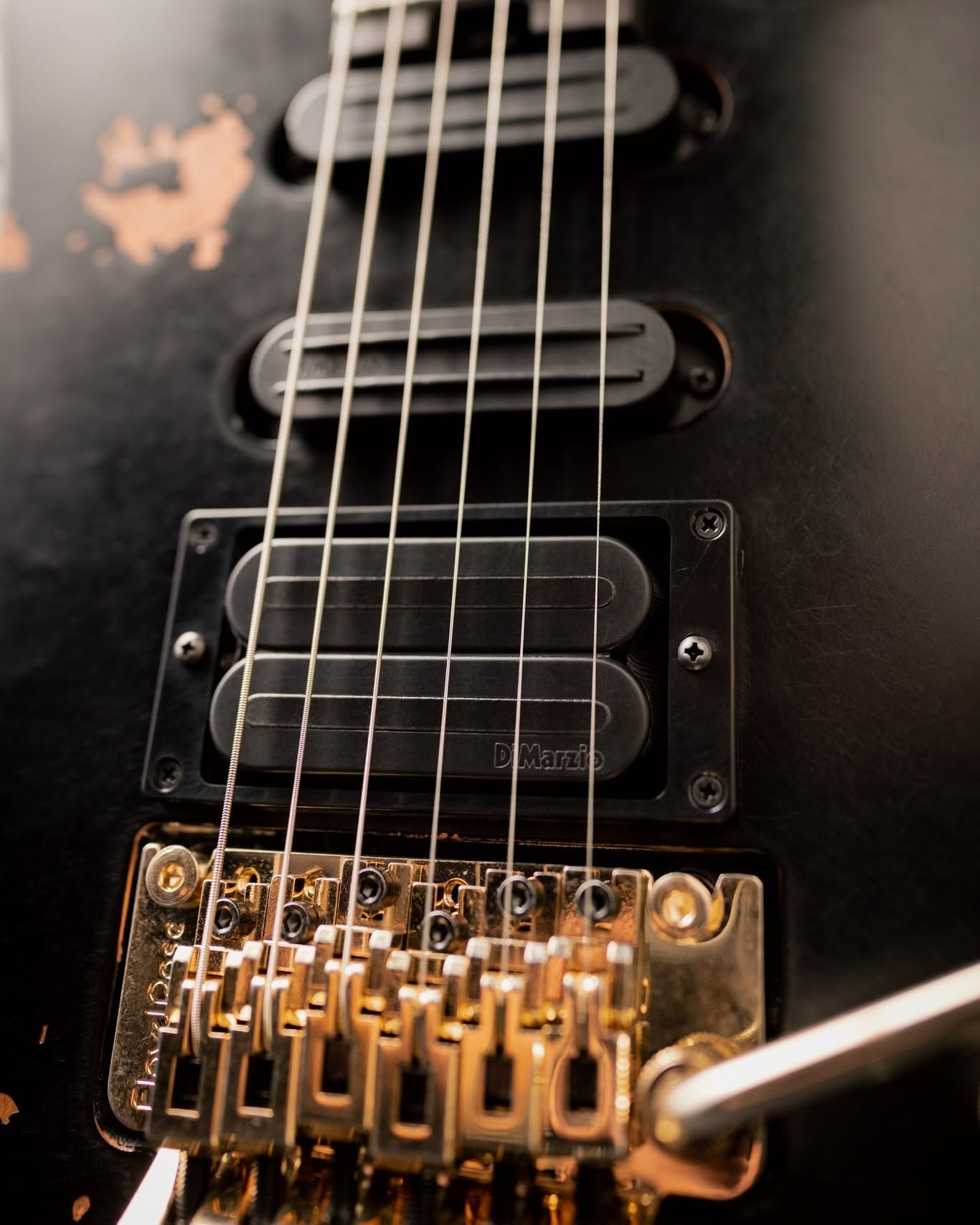 DiMarzio X2N bridge humbucker and HSS layout on the PC1-E