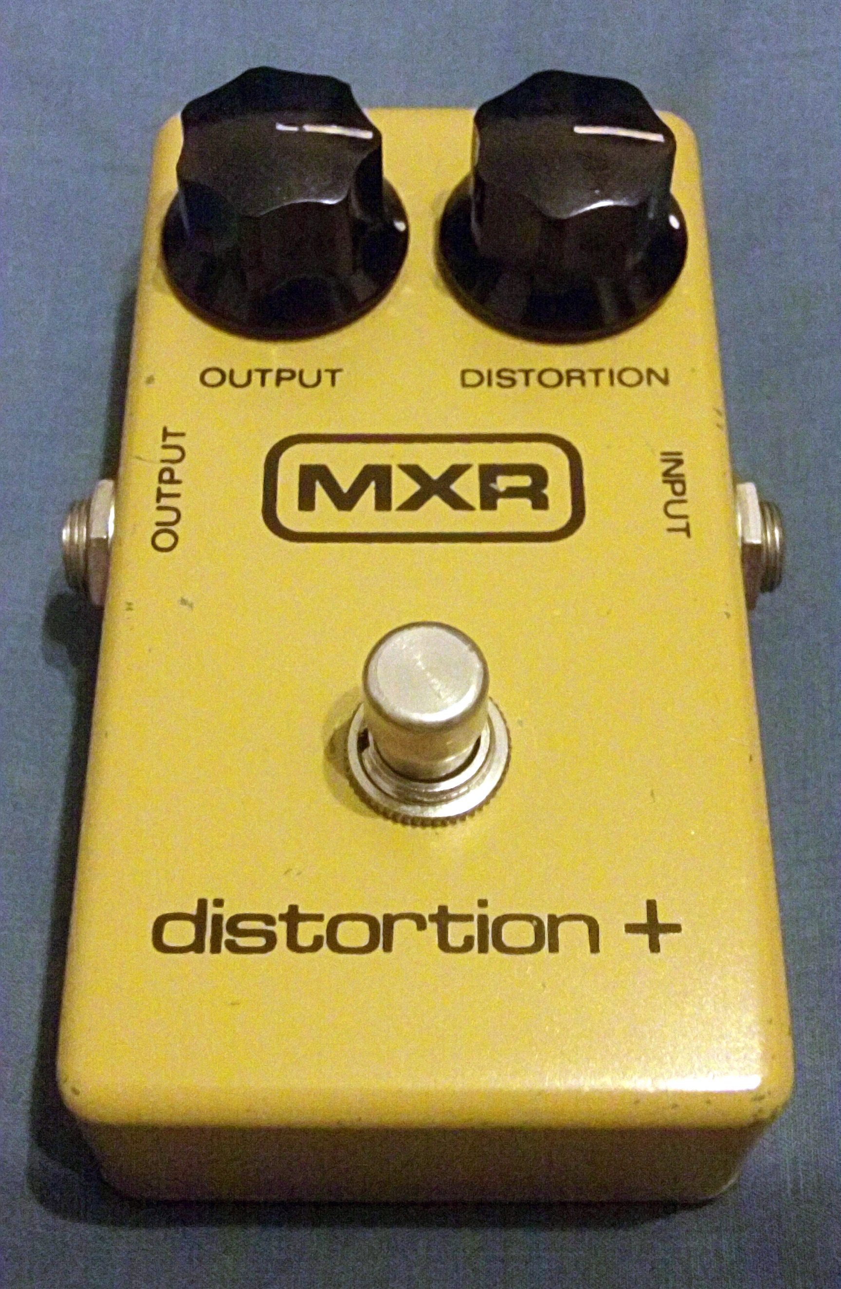 A 1979 MXR Distortion+ pedal