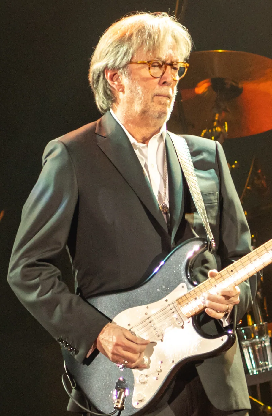 Eric Clapton performing live