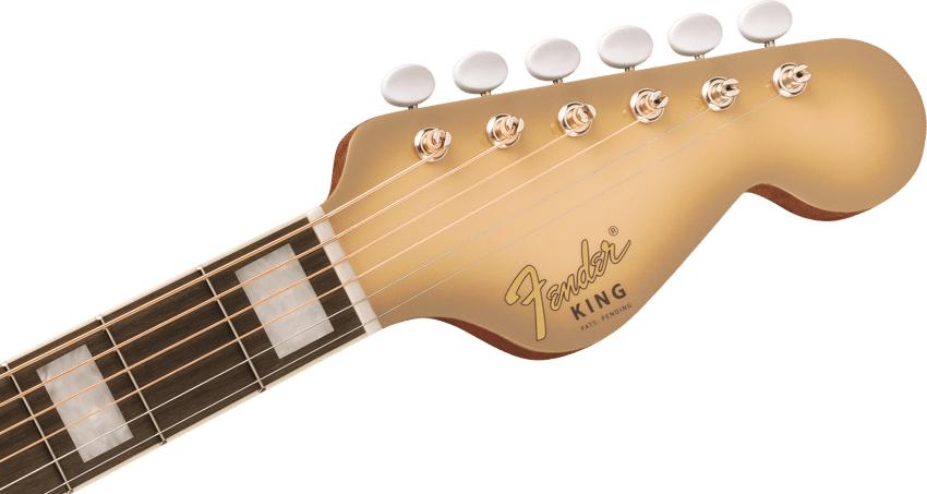 Fender California Vintage King Antigua headstock