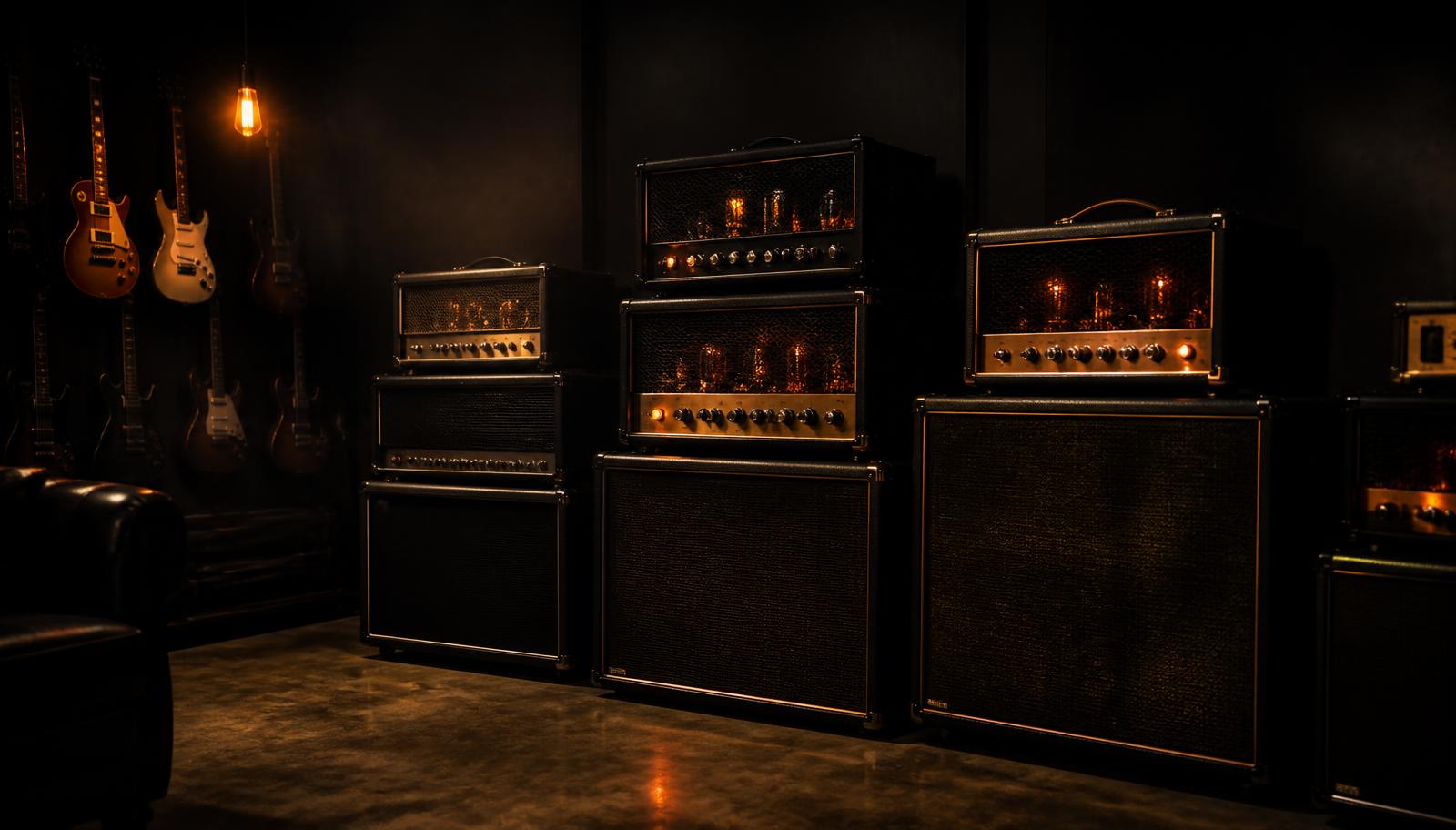 Amp Room at The TGP Guitar Shop